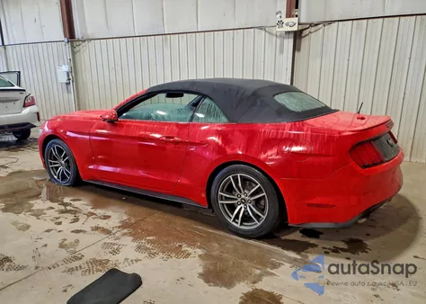 2016 Ford Mustang z USA, uszkodzony, nr VIN 1FATP8UH4G5231929